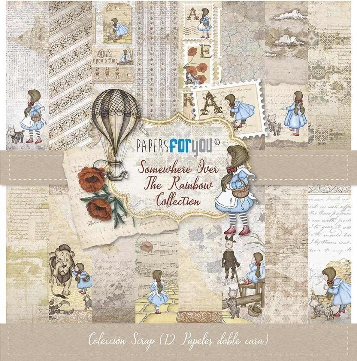 Somewhere Over The Rainbow 12x12 Inch Paper Pack (12pcs) (PFY-1648)