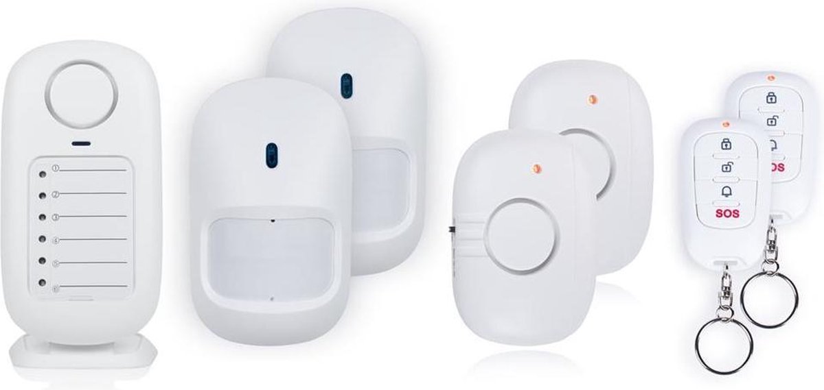 Smartwares SC50-6FR draadloos alarm set (7stks)