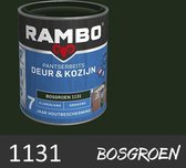 Rambo Deur & Kozijn pantserbeits zijdeglans dekkend bos groen 1131 750 ml