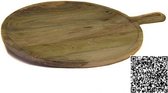 TAPASPlank - Borrelplank - Kaasplank - PLATEAU MET RANDJE - Medium -  MANGO - FOODSAFE - 50X40 cm