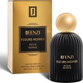 Intense Oriëntaals, Bloemige merkgeur voor dames - JFenzi - Eau de Parfum - Fleurs Noires Pour Femme - 100ml - 80% ✮✮✮✮✮ - Cadeau Tip !