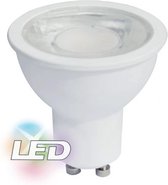 Ledlamp G U10 8W 220V PAR16 COB - Koel wit licht - Overig - Wit - Unité - Wit Froid 6000k - 8000k - SILUMEN