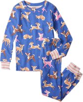 Hatley 2delige Meisjes Pyjama Sweet Fawns Baja Blue 2 JAAR