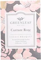 geurzakje Currant Rose 9 cm hout roze