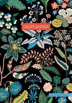 dagplanner Floral Black 21 x 15 cm papier