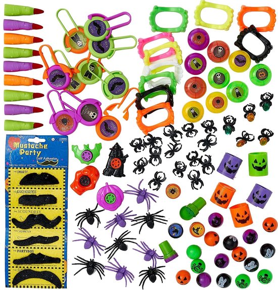 Les jouets d'anniversaire Twiddlers 120 pcs - ensacheuses fête