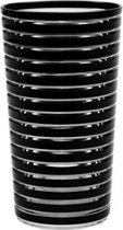 drinkglas Swirl junior 360 ml acryl zwart