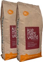 2 x De Allemansvriend 1.000 gram Arabica koffiebonen | Ethiopië