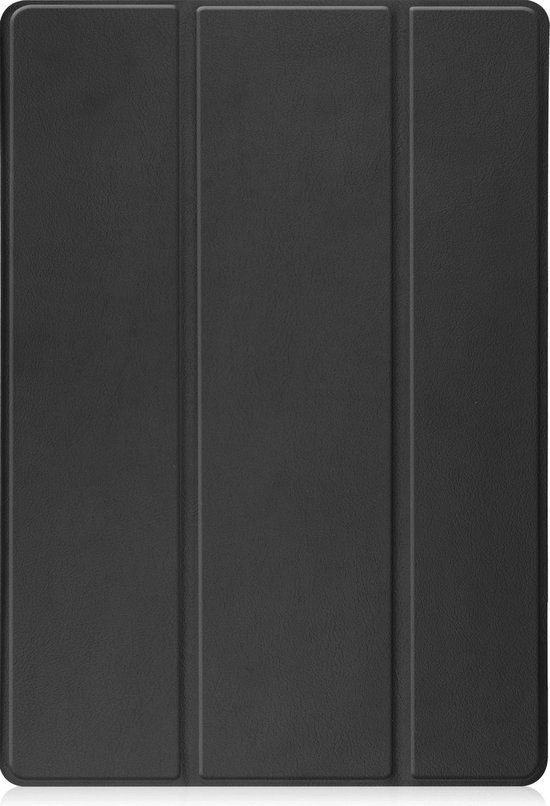 Samsung Galaxy Tab S7 FE cas 12.4 pouces boîtier Zwart - Samsung Galaxy Tab S7 FE Couverture Hardcover Bookcase cas prédécoupées S Pen - Zwart