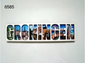 Lettermagneet hout Provincie Groningen