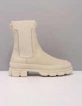 Miss Behave romy welt 1 boots dames wit  b bone white  37
