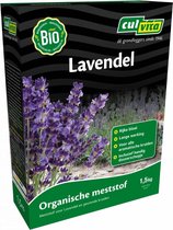 Culvita - Biologische Lavendel plantenvoeding - Lavendel Meststof 1,5 kg - Geschikt voor alle aromatische kruiden - 100 dagen voeding
