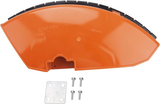 Beschermkap voor STIHL FS110 FS130 FS160 FS180 FS200 FS220 FS240 FS250 Trimmers Vervangt # 4119 007 1013(oranje kleur) van Poweka — afbeelding 4