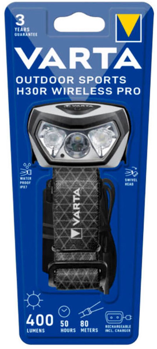 Zaklamp Varta SPORTS H30R PRO