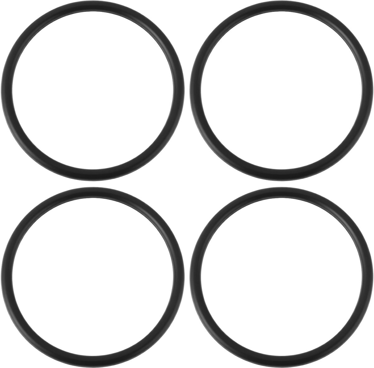 4pcs Coolant Rubber O-Rings Replacement Part 037121688 Compatible with VW Compatible with AUDI