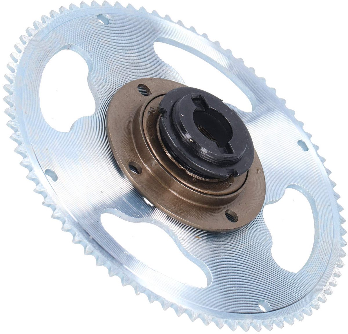 Bicycle freewheel sprocket, 25H 80 teeth crankset, bicycle connector accessory for electric bikes modification