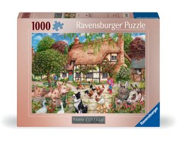 Ravensburger puzzel Farm Cottage - Legpuzzel - 1000 stukjes