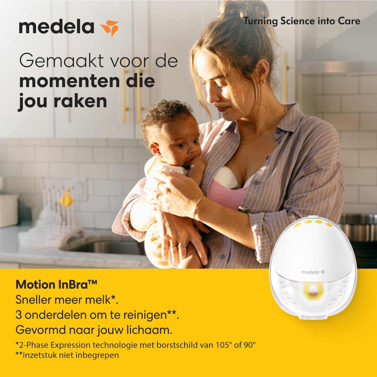 Medela Motion InBra - Enkele Elektrische Borstkolf thumbnail 2
