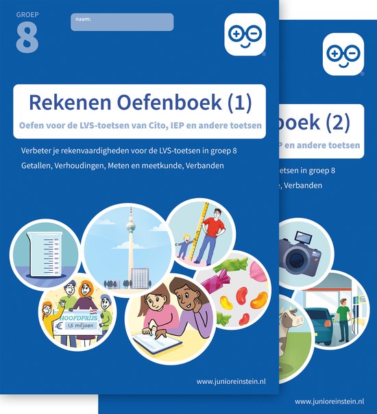 Delen 1 en 2 1 en 2 - Rekenen Oefenboeken Compleet