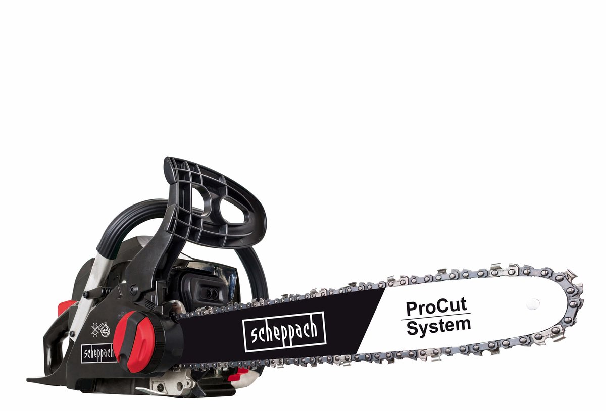 Scheppach Kettingzaag Benzine CSP41 - 41cc 2-takt - 40cm/16" zaagblad - 37,5cm zaagdiameter - 0,26L tankvolume