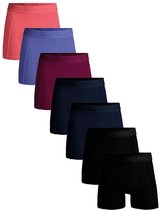 Muchachomalo Boxershorts Heren – 7 Pack – 95% Katoen – Normale Lengte – Heren Ondergoed – Onderbroeken Heren