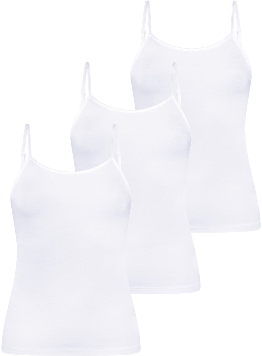 Mey Dames spaghettitop 3 pack Modal Pure