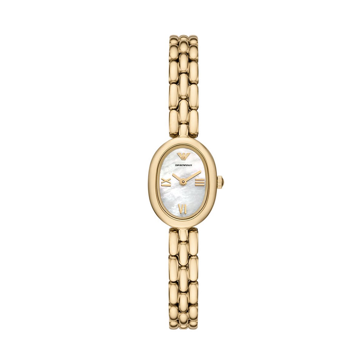 Emporio Armani Dames Horloge 24 mm - Goudkleurig