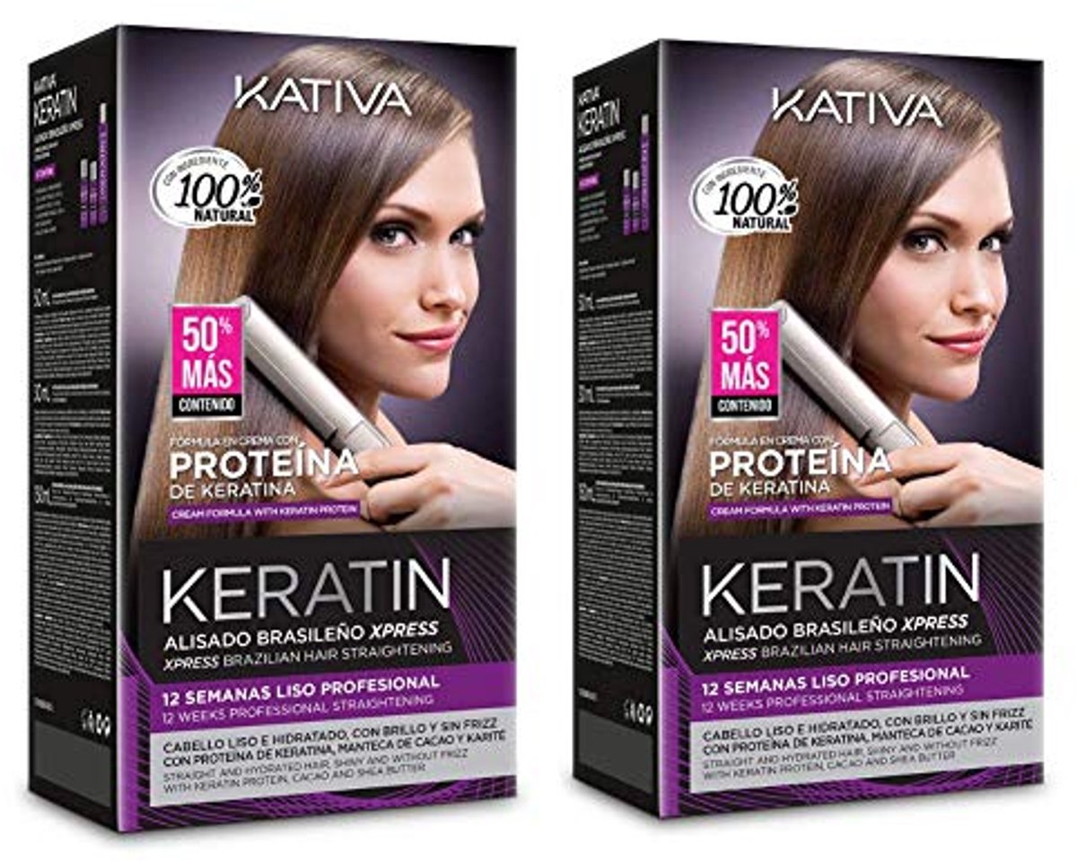 Braziliaanse Keratine Behandeling - Stijltang Set voor Glad en Rechte Haare
