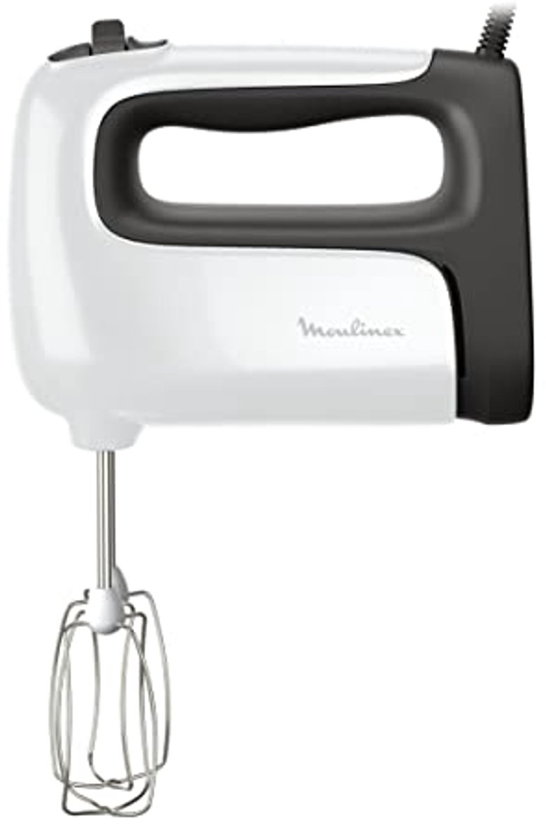 Elektrische Handmixer met 500 W, 5 Snelheden en Turbo-instelling - Ideaal voor Lichte en Dikke Bereidingen
