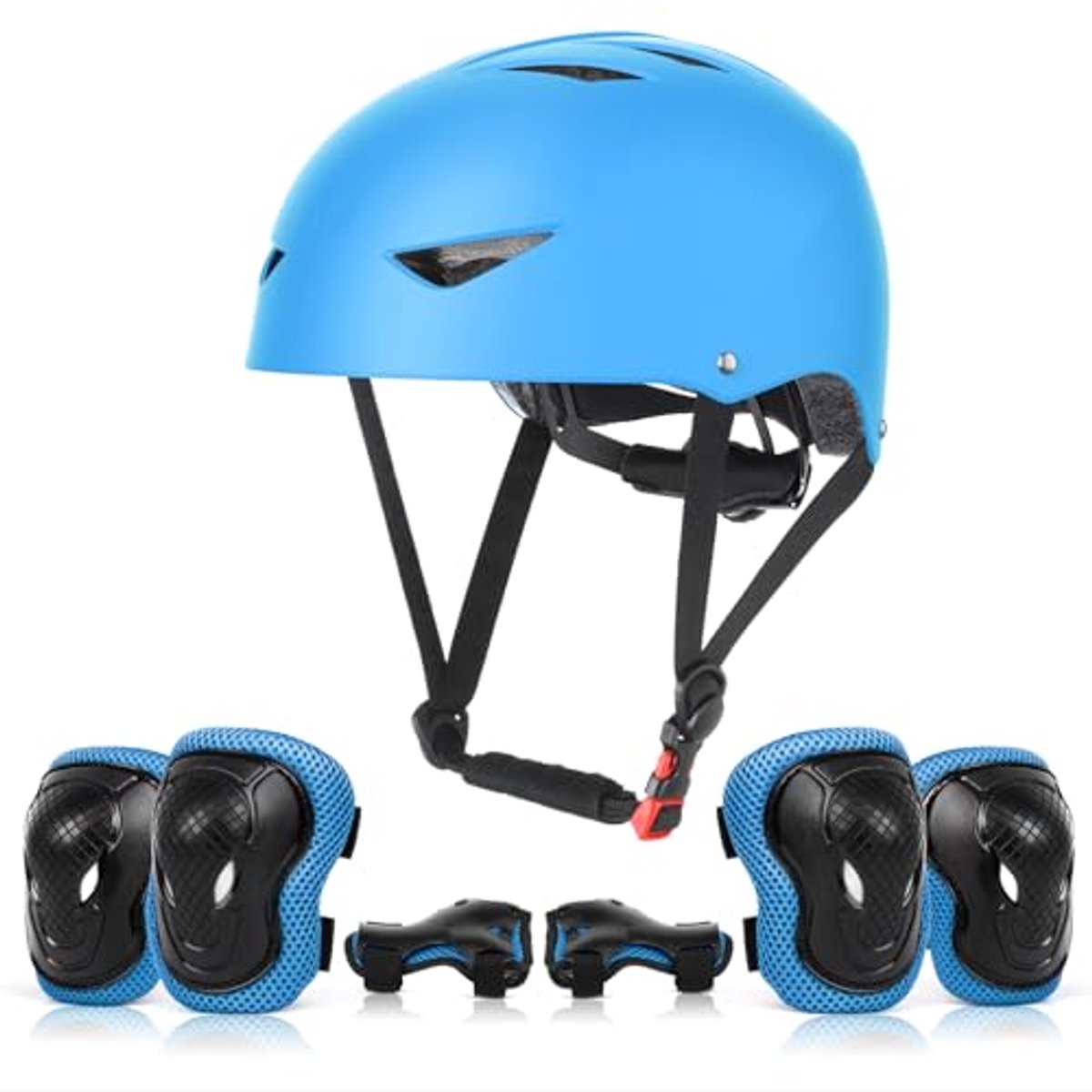 Helm en Beschermers Set voor Kinderen van 5 tot 15 Jaar – Ideaal voor Skateboarden, Fietsen en Meer