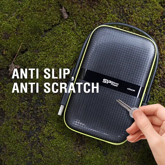 Silicon Power - Armor A60 - Portable USB 3.2 - Externe Harde Schijf - 4TB - Groen van Merkloos — afbeelding 4