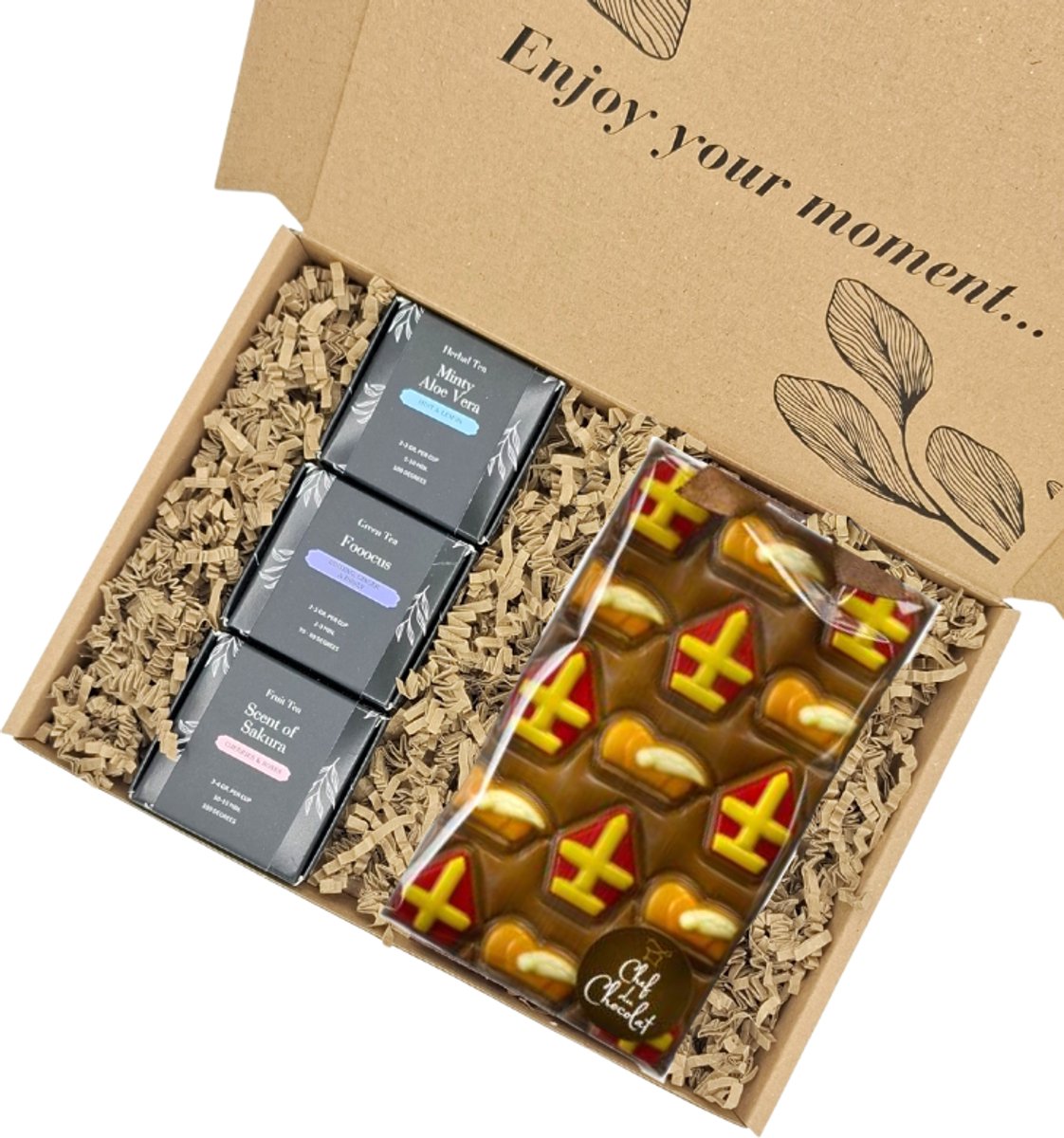 Sinterklaas pakket - Thee & Choco - Mijter