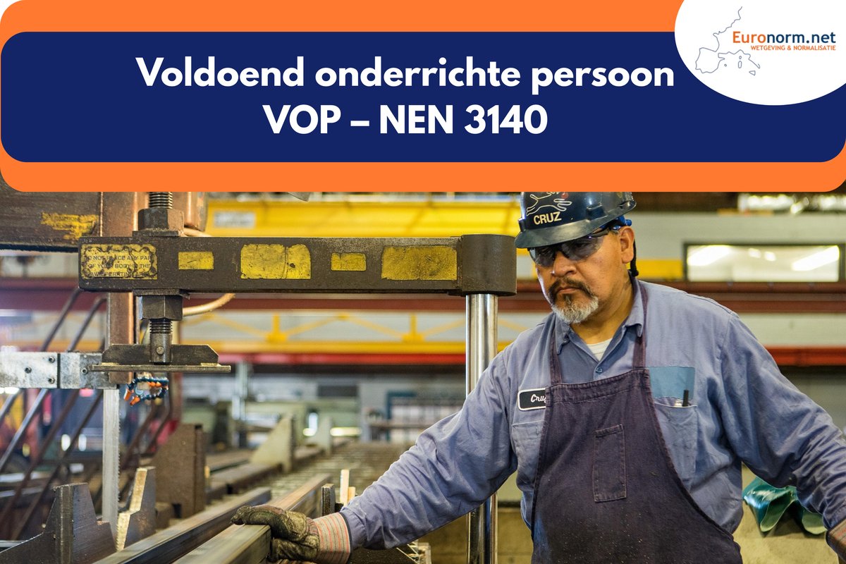 e-learning Voldoend onderrichte persoon NEN 3140 - online training
