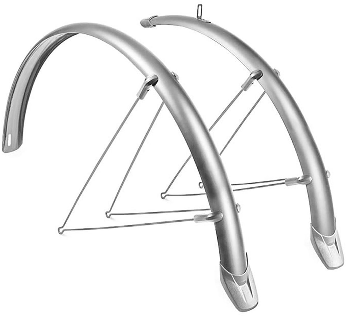 Mvtek Condorino Fast System Spatbordset Zilver 28´´