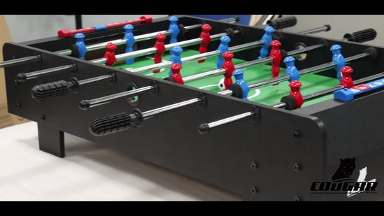 Cougar - Bekijk de tafelvoetbal tafels