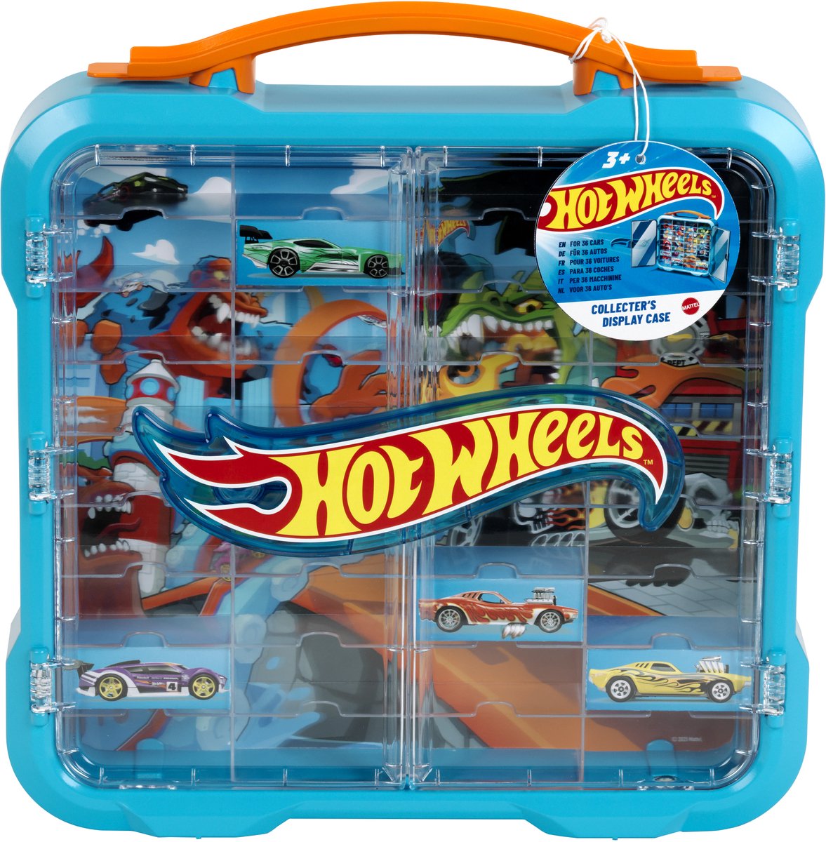Klein Toys Hot Wheels - opbergkoffer voor 36 speelgoedauto´s - 1:64 - verlicht — afbeelding 2