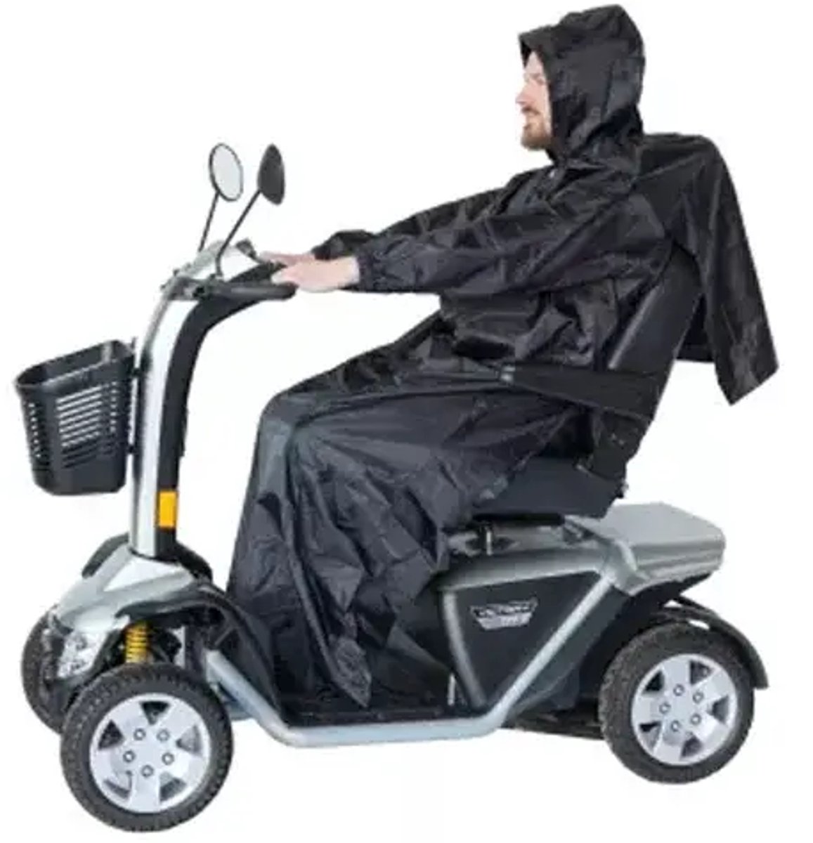 Zorgmiddelenaanhuis - Scootmobiel Regenponcho Large