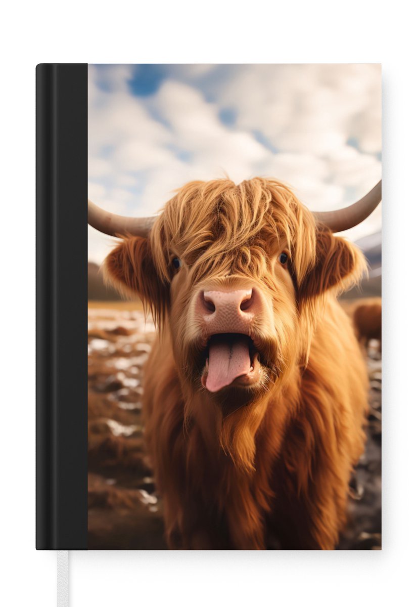 Schotse hooglander - Tong - Hoorns
