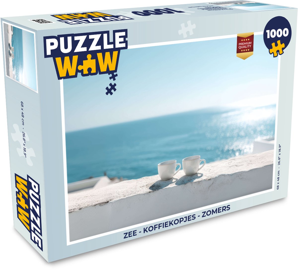 Zee - Koffiekopjes - Zomers