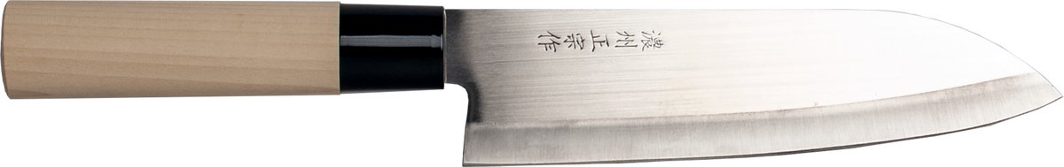 Edo Japan - Houcho Santoku Mes - Roestvrij Japans Santoku Mes 17cm