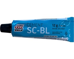 tubelijm 12 gram – vulkanisatielijm – rubbercement – solutie