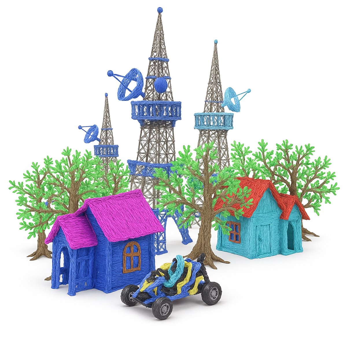 3D pen vullingen - PLA Filament - 21 kleuren - 110 meter - 1,75mm - Navulling - Glow in the dark - Hervulling — afbeelding 4