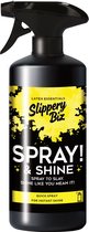 SlipperyBiz - Slip and Slide! SPRAY - 500 ml - XXL - glashelder - transparant - geurloos - geeft latex en rubber kleding een super mooi hoogglans