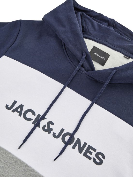 JACK&JONES - Sweat à capuche avec logo JWH BLOCKING SMU - Homme - Sweats
