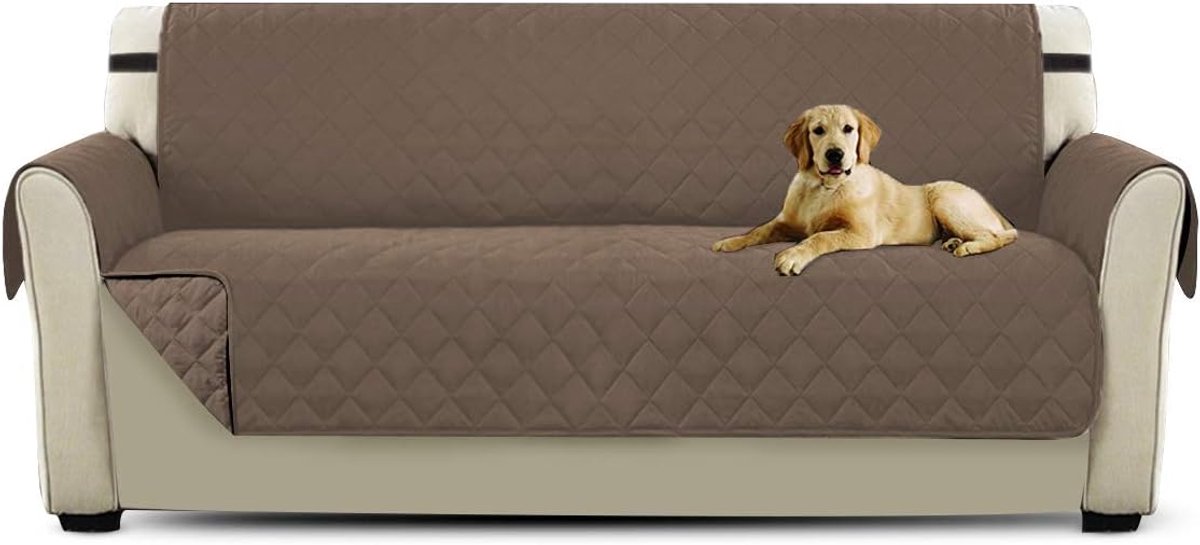 Universele Sofa Slipcover - Bescherming tegen Hondenhaar en Vlekken voor 3-Zits Bank