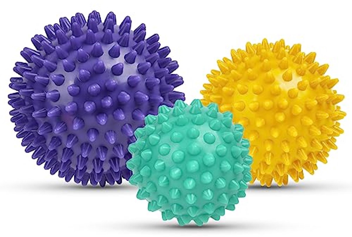 Set van 3 Massageballen voor Spierspanning en Ontspanning