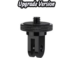 Schroef 1/4 Adapter Aluminum - Insta360 - Adapter - GoPro - Dji - Screw Adapter 1/4-inch - Upgrade Versie - Aluminum Adapter - Mount Adapter for Insta360 One X5 X4 X3 X2 X R GO Ace - GoPro 13 12 11 10 - Accessoires