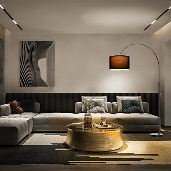 Vloerlamp - Vloerlampen Woonkamer - Sfeerlamp - Staande Lamp - Booglamp - Industriële Vloerlamp - Vloerlampen Woonkamer - Sfeerlamp - Staande Lamp - Booglamp - Industriële