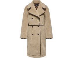 Only Jas Onlcacey Life Bonded Coat Otw 15353726 Tannin/chicory Coffee Dames Maat - M