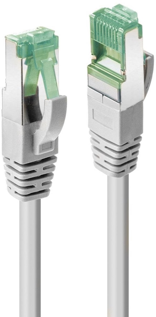 Lindy 47917 netwerkkabel Grijs 1 m Cat6a S/FTP (S-STP)